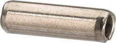 Value Collection - 3/16" Diam x 5/8" Long Slotted Spring Pin - Grade 18-8 Stainless Steel - Exact Tooling
