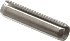Value Collection - 3/16" Diam x 13/16" Long Slotted Spring Pin - Grade 18-8 Stainless Steel - Exact Tooling