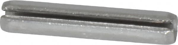 Value Collection - 3/16" Diam x 1" Long Slotted Spring Pin - Grade 18-8 Stainless Steel - Exact Tooling