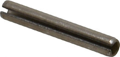 Value Collection - 3/16" Diam x 1-1/4" Long Slotted Spring Pin - Grade 18-8 Stainless Steel - Exact Tooling