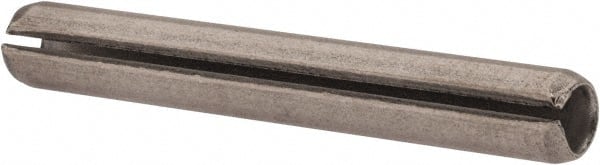 Value Collection - 3/16" Diam x 1-3/8" Long Slotted Spring Pin - Grade 18-8 Stainless Steel - Exact Tooling
