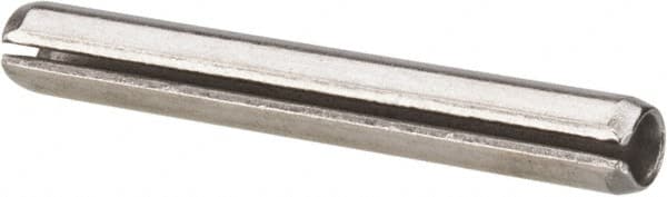 Value Collection - 3/16" Diam x 1-1/2" Long Slotted Spring Pin - Grade 18-8 Stainless Steel - Exact Tooling