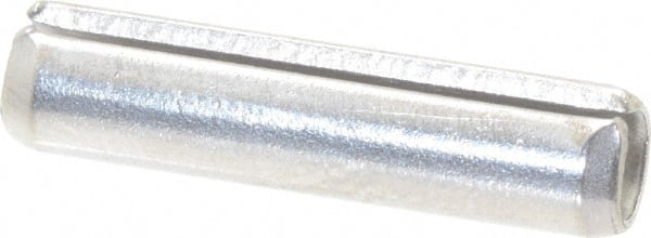 Value Collection - 7/32" Diam x 7/8" Long Slotted Spring Pin - Grade 18-8 Stainless Steel - Exact Tooling
