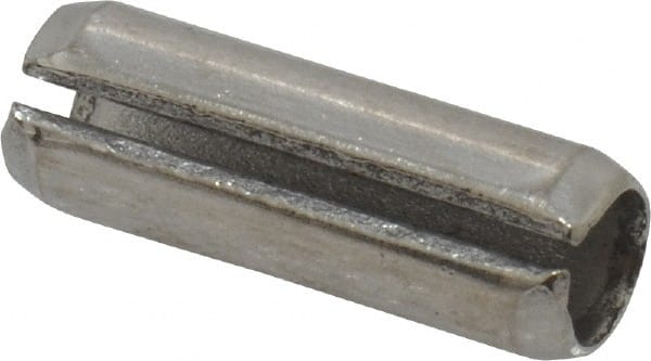 Value Collection - 1/4" Diam x 3/4" Long Slotted Spring Pin - Grade 18-8 Stainless Steel - Exact Tooling