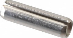 Value Collection - 1/4" Diam x 7/8" Long Slotted Spring Pin - Grade 18-8 Stainless Steel - Exact Tooling