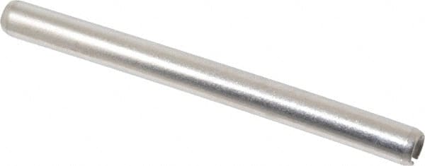Value Collection - 1/4" Diam x 3" Long Slotted Spring Pin - Grade 18-8 Stainless Steel - Exact Tooling