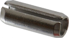 Value Collection - 3/8" Diam x 1" Long Slotted Spring Pin - Grade 18-8 Stainless Steel - Exact Tooling