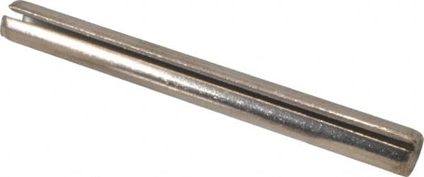 Value Collection - 1/2" Diam x 5" Long Slotted Spring Pin - Grade 18-8 Stainless Steel - Exact Tooling