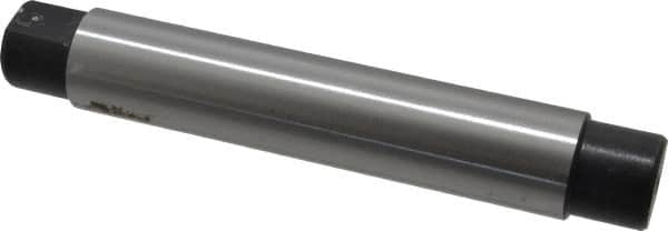 Interstate - 1-1/8" Face Diam, Standard Lathe Mandrel - 7-1/2" OAL - Exact Tooling