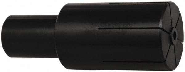 Interstate - 1-1/2" Face Diam x 4" OAL Expanding Lathe Arbor - 4" OAL - Exact Tooling