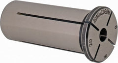 Kennametal - 6mm ID x 20mm OD, 0.984" Head Diam, Slotted Hydraulic Chuck Sleeve - Steel, 1.969" Length Under Head, Through Coolant - Exact Tooling