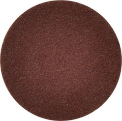 Merit Abrasives - 1-1/2" Disc Diam, 100 Grit, Aluminum Oxide Quick Change Disc - Type S Attaching System, Coated, Maroon, Fine Grade, 30,000 RPM - Exact Tooling