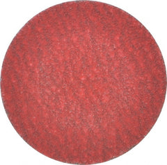 Merit Abrasives - 2" Disc Diam, 80 Grit, Ceramic Quick Change Disc - Type R Attaching System, Coated, Medium Grade, 30,000 RPM - Exact Tooling