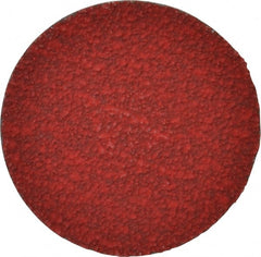 Merit Abrasives - 3" Disc Diam, 40 Grit, Ceramic Quick Change Disc - Type R Attaching System, Coated, Coarse Grade, 20,000 RPM - Exact Tooling