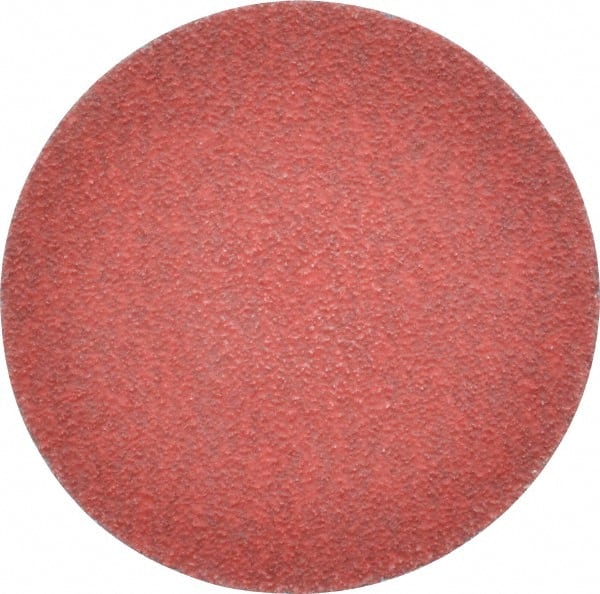 Merit Abrasives - 3" Disc Diam, 60 Grit, Ceramic Quick Change Disc - Type R Attaching System, Coated, Medium Grade, 20,000 RPM - Exact Tooling