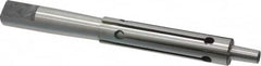 Interstate - 1/2 to 9/16" Grip, Expanding Lathe Mandrel - 1/2" Shank Diam, 2-1/2" Sleeve Length, 5" Arbor Length - Exact Tooling
