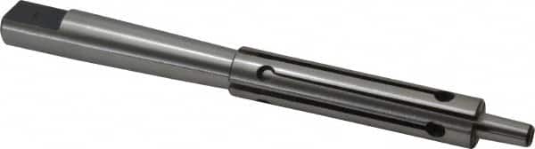 Interstate - 9/16 to 21/32" Grip, Expanding Lathe Mandrel - 19/32" Shank Diam, 2-3/4" Sleeve Length, 6" Arbor Length - Exact Tooling