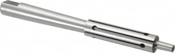 Interstate - 21/32 to 3/4" Grip, Expanding Lathe Mandrel - 21/32" Shank Diam, 2-3/4" Sleeve Length, 6" Arbor Length - Exact Tooling