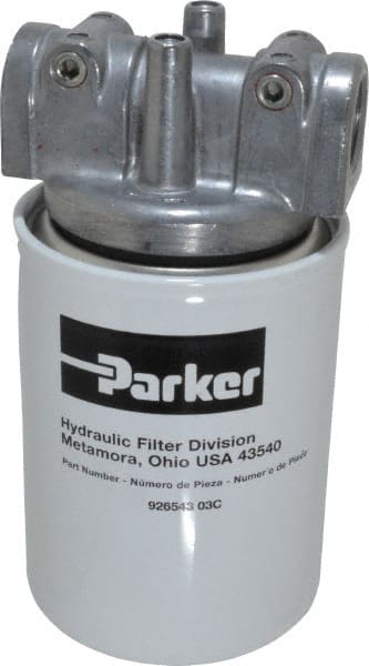 Parker - 3/4 NPTF, 3 Micron, Filter Assembly - Cellulose - Exact Tooling