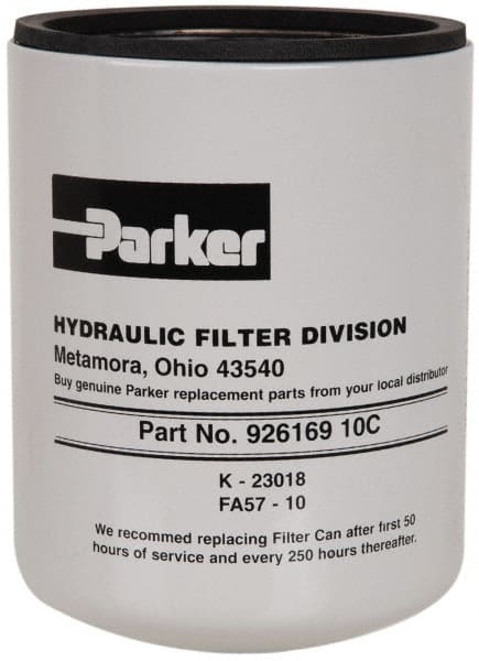 Parker - 1-1/4 Thread, Filter Element - Cellulose - Exact Tooling