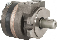 Parker - SAE Thread, 7/8-14" Port Size, 858 Max RPM, Bi Rotational, SAE A Mount Hydraulic Motor - 2,500 Max psi, 3.6 Cu In Displacement, 180°F Max - Exact Tooling