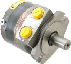 Parker - SAE Thread, 7/8-14" Port Size, 684 Max RPM, Bi Rotational, SAE A Mount Hydraulic Motor - 2,500 Max psi, 7.1 Cu In Displacement, 180°F Max - Exact Tooling