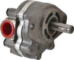 Parker - 1.6 GPM, 7/8-14 UNF-2B SAE Inlet Size, 2,500 RPM, 1/2" Shaft Diam, SAE AA Mount, Hydraulic Gear Pump - 1.64 GPM at 1,800 RPM, 3.27 GPM at 3,600 RPM, 2,500 psi Max Working Pressure, 7/8-14 SAE Port Size - Exact Tooling