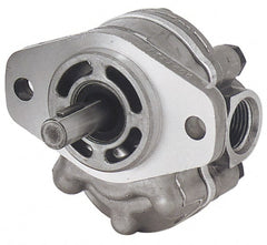 Parker - 20.9 GPM, 1-5/8-12 UNF-2B SAE Inlet Size, 2,500 RPM, 7/8" Shaft Diam, SAE B Mount, Hydraulic Gear Pump - 17.46 GPM at 1,800 RPM, 34.92 GPM at 3,600 RPM, 2,250 psi Max Working Pressure, 1-5/8-12 SAE Port Size - Exact Tooling