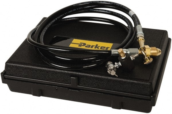 Parker - Accumulator Charging & Gauge Assembly - Pressure Gauge Not Included, Use with Hydraulic Accumulators - Exact Tooling