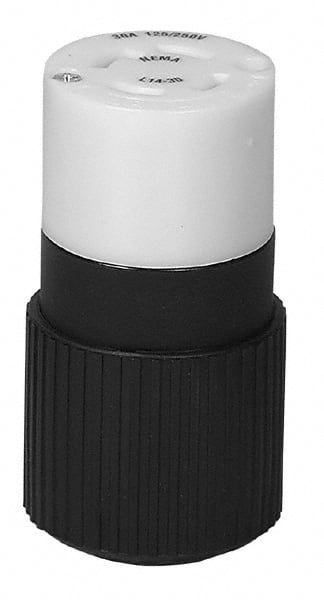 Cooper Wiring Devices - 125/250 VAC 30A NEMA L14-30R Industrial Twist Lock Connector - Exact Tooling