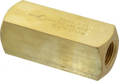 Parker - 15 GPM 1/2 Inlet Brass Hydraulic Control Valve - 1/2-14 Thread - Exact Tooling