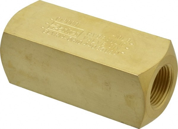 Parker - 25 GPM 3/4 Inlet Brass Hydraulic Control Valve - 3/4-14 Thread - Exact Tooling