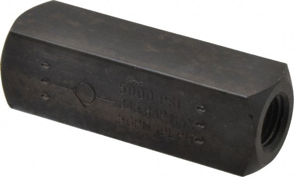 Parker - 5 GPM 1/4 Inlet Steel Hydraulic Control Valve - 1/4-18 Thread - Exact Tooling