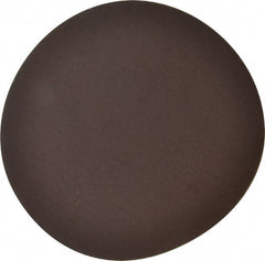 Norton - 6" Diam, 320 Grit Aluminum Oxide Adhesive PSA Disc - Very Fine Grade, Brown, Cloth Backing, Flexible - Exact Tooling