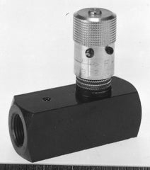 Parker - 40 GPM 1 Inlet Steel Hydraulic Control Valve - 1 - 11-1/2 Thread - Exact Tooling