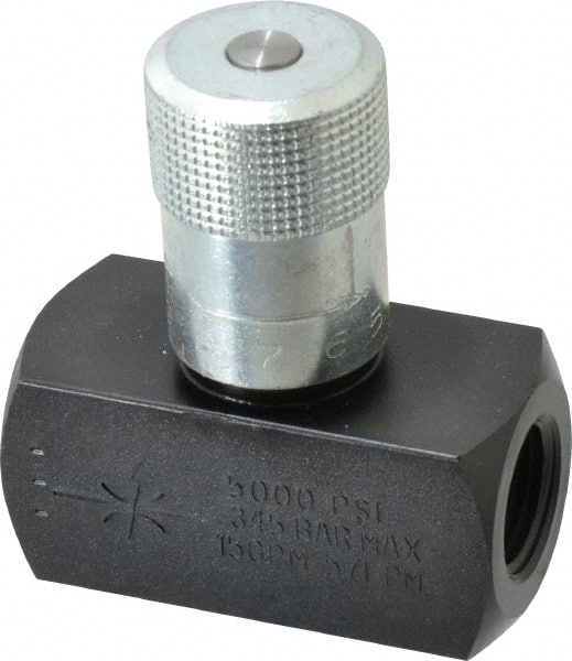 Parker - 15 GPM 1/2 Inlet Steel Hydraulic Control Valve - 1/2-14 Thread - Exact Tooling