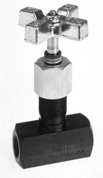 Parker - 5 GPM 9/16 Inlet Steel Hydraulic Control Valve - 9/16-18 Thread - Exact Tooling