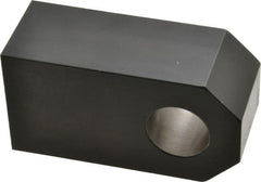 Schrader Bellows - 1-14 Thread, Hydraulic Cylinder Female Rod Eye - 21,700 Lb Capacity, 3-13/16" OAL - Exact Tooling