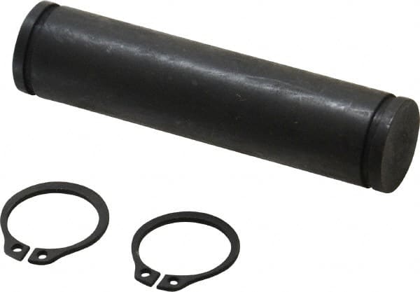 Schrader Bellows - Hydraulic Cylinder Pivot Pin - 1/2" Diam, 8,600 Lb Capacity, 1-7/8" OAL - Exact Tooling