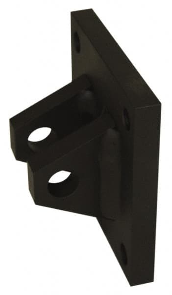 Schrader Bellows - Hydraulic Cylinder Clevis Bracket - 19,200 Lb Capacity, 6-1/2" OAL - Exact Tooling