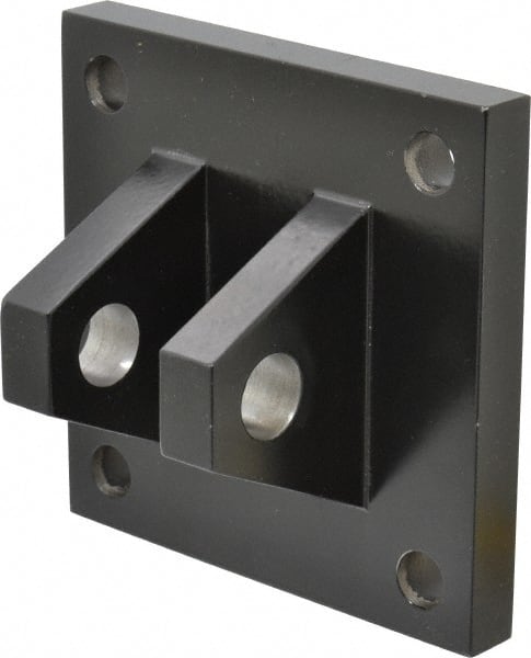 Schrader Bellows - Hydraulic Cylinder Clevis Bracket - 14,000 Lb Capacity, 5" OAL - Exact Tooling