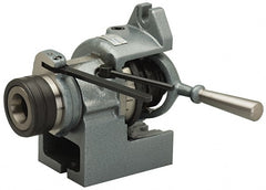 Yuasa - 5C Compatible, 24 Increment, Horizontal & Vertical Standard Collet Indexer - 4" High Center, 1-1/8" Max Collet Capacity, 4.02" Wide x 5.43" Deep Base, 7.76" Overall Height, Manual Operation - Exact Tooling