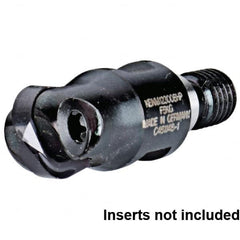 Kennametal - 20mm Cut Diam, 49.5mm OAL, Indexable Ball Nose End Mill - M10 - Exact Tooling