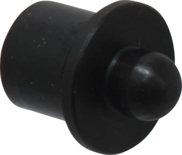 Gibraltar - 0.2499" Nose Diam, 7/32" Nose Length, 9/16" Collar Diam, Bullet Straight Locating Pin - Steel, 0.4078" Tail Diam, 3/8" Tail Length, 21/32" OAL, +0.0000" Tolerance - Exact Tooling