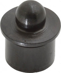 Gibraltar - 0.3748" Nose Diam, 5/16" Nose Length, 3/4" Collar Diam, Bullet Straight Locating Pin - Steel, 0.6267" Tail Diam, 1/2" Tail Length, 7/8" OAL, +0.0000" Tolerance - Exact Tooling