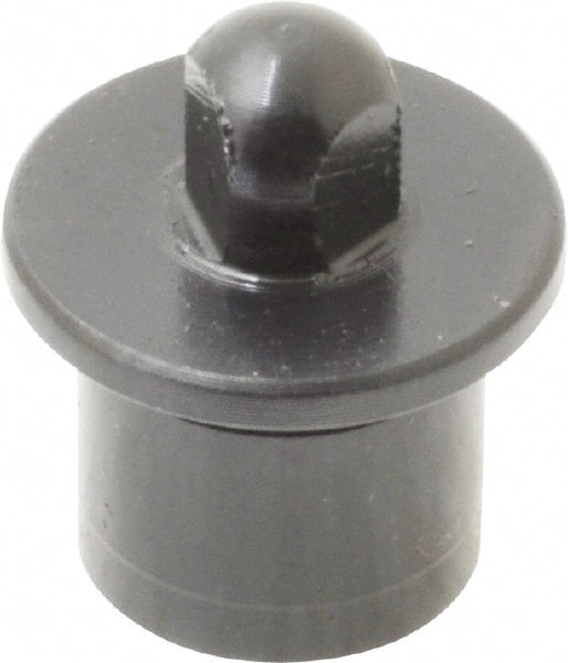 Gibraltar - 0.2499" Nose Diam, 7/32" Nose Length, 9/16" Collar Diam, Bullet Straight Locating Pin - Steel, 0.4078" Tail Diam, 3/8" Tail Length, 21/32" OAL, Relieved, +0.0000" Tolerance - Exact Tooling