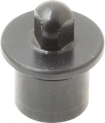 Gibraltar - 0.2499" Nose Diam, 7/32" Nose Length, 9/16" Collar Diam, Bullet Straight Locating Pin - Steel, 0.4078" Tail Diam, 3/8" Tail Length, 21/32" OAL, Relieved, +0.0000" Tolerance - Exact Tooling