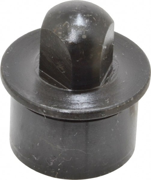 Gibraltar - 0.4998" Nose Diam, 13/32" Nose Length, 7/8" Collar Diam, Bullet Straight Locating Pin - Steel, 0.7518" Tail Diam, 1/2" Tail Length, 31/32" OAL, Relieved, +0.0000" Tolerance - Exact Tooling