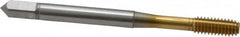 OSG - #8-32 UNC H6 Thread Limit Modified Bottoming Thread Forming Tap - Cobalt, TiN Finish, 2-1/8" OAL, 3/4" Thread Length, Right Hand Thread, Series HY-PRO NRT - Exact Tooling