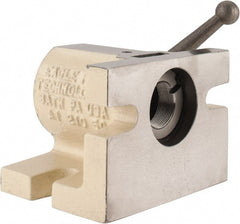 Eagle Rock - Series 5C, 1-1/16" Collet Capacity, Horizontal/Vertical Standard Collet Holding Fixture - Manually Activated, 3-3/4" Base Diam Width, 4" High - Exact Tooling